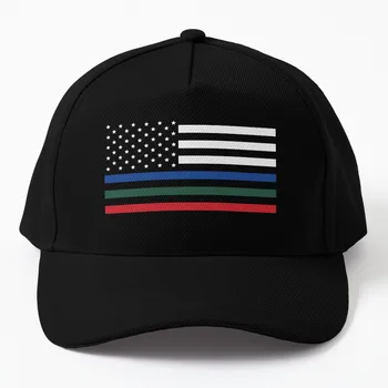 Бейсболка с тонким флагом полиции, армии и пожарной охраны, солнцезащитная шляпа, уличная одежда, гольф, Солнцезащитная шляпа с защитой от ультрафиолета, мужские Женские