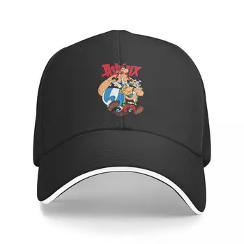 Бейсбольные кепки Asterix и Obelix Модные Милые Кепки для сэндвичей из аниме-мультфильмов в стиле унисекс, Регулируемая Солнцезащитная шляпа на открытом воздухе