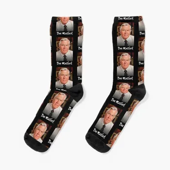 Бен Мэтлок, забавная телевизионная адвокатская драма, белый ретро-винтажный ситком 80-х, носки Matlock, мужские баскетбольные носки, много носков