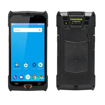 Беспроводной мобильный терминал передачи данных с 2Dштрихкодом карманные КПК Android для автомобиля Taxi C50 Plus