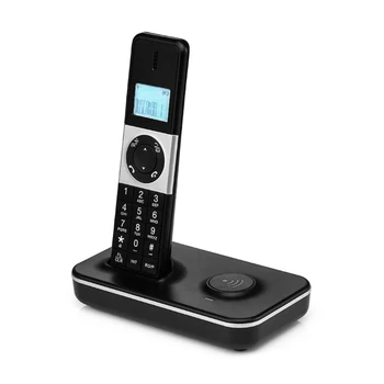 Беспроводной Стационарный телефон с дисплеем вызывающего абонента - Цифровой телефон D1002 для домашнего и офисного использования