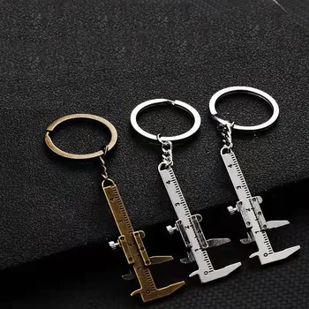 брелок для автомобильных ключей Мини-штангенциркули с нониусом Небольшой подвесной измерительный инструмент для бытовых портативных мелких ювелирных изделий