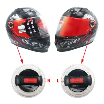 Винт для мотоциклетного шлема, внедорожный шлем Специальные винты для крепления солнцезащитного козырька для FF370/358/386/394/325/396 H9EE