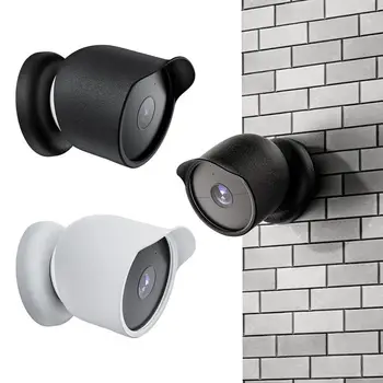 Водонепроницаемый силиконовый чехол, совместимый с камерой безопасности Google-Nest Cam, защитный чехол для наружного аксессуара Google-Nest Cam