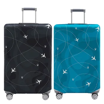 Дизайнерский эластичный чехол для багажа, Защитные чехлы для багажа для 18-32-дюймовой тележки, чехол для чемодана, Пылезащитный чехол, Аксессуары для путешествий