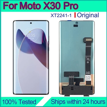 Для Motorola Moto X30 Pro Замена экрана Оригинальный Ремонт Сенсорного дисплея XT2241-1 Pantalla LCD Reparatur Digitizer В сборе