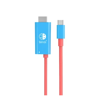 Для коммутатора Кабель-адаптер Type C к кабелю, совместимому с HDMI, настенное зарядное устройство, коммутатор USB C, концентратор для аксессуаров Nintendo Switch