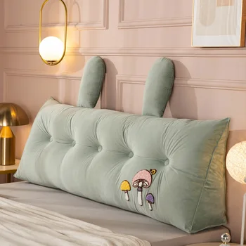 Домашний текстиль, подушка для прикроватной тумбочки, Съемная Моющаяся Подушка для спинки дивана-кровати в спальне, подушка-татами для поясничной спинки