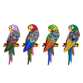 Железные разноцветные птицы подвесной декор Модель птицы для гостиной на балконе Дерево