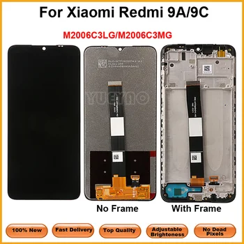 ЖК-дисплей для Xiaomi Redmi 9A ЖК-дисплей Сенсорный экран Дигитайзер для Redmi 9C ЖК-дисплей Экран дисплея в сборе Запасные части