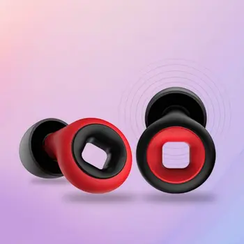 Затычка для ушей для сна с защитой от шума, силиконовые водонепроницаемые Звуконепроницаемые затычки для ушей для глубокого сна, средства для шумоподавления, затычки для ушей для плавания