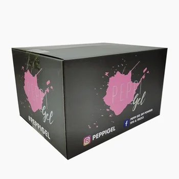 индивидуальный дизайн, высококачественная коробка из гофрированной бумаги с логотипом на заказ для упаковки одежды