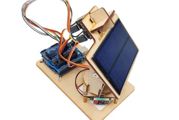 Интеллектуальное оборудование для отслеживания солнечной энергии, детали игрушек для программирования стволовых клеток DIY