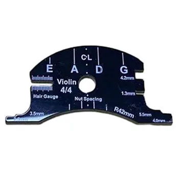 Интуитивное понимание кодов скрипки Многофункциональный шаблон формы для интеллектуального ремонта Полноразмерный инструмент для ремонта моста виолончели