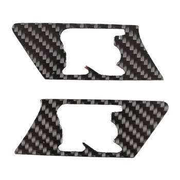 Карбоновая боковая крышка с логотипом Автомобиля Рамка Наклейки на значки Отделка для R35 2008-2016 Аксессуары