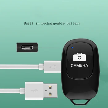 Кнопка Дистанционного Управления Bluetooth Беспроводной Контроллер Автоспуск Камеры Stick Спуск Затвора Монопод Selfie для телефона ios andriod