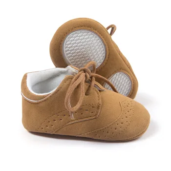 Кожаная обувь для маленьких мальчиков и девочек; Милая Обувь для новорожденных в кроватку для малышей; Нескользящая Обувь для маленьких мальчиков от 6 месяцев до 12 Месяцев;