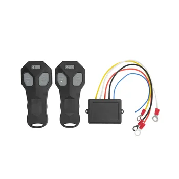 Комплект дистанционного управления беспроводной лебедкой с резиновой кнопкой для управления лебедкой для легковых квадроциклов и грузовиков