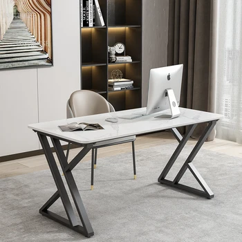 Компьютерные столы Rock Board, Простые офисные столы, домашний игровой стол для офисной мебели, рабочий стол для спальни, письменный стол для учебы, U