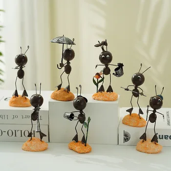 Креативный набор для украшения гостиной Nordic Ants Украсит дом стильными акцентами для спальни, винного шкафа, тумбы для телевизора и веранды