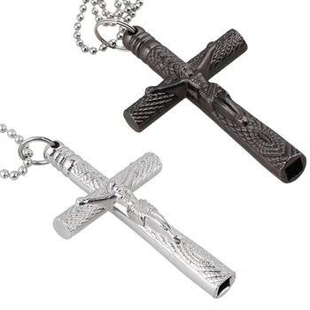 Крест Иисуса, 6-миллиметровый барабанный ключ с цепочкой-ожерельем, ключ для настройки барабана, металлический ключ для настройки