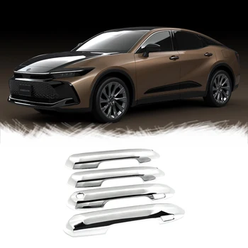 Крышка дверной ручки для Crown Crossover 2022 2023, Наклейка против царапин, ABS Автомобильные Аксессуары