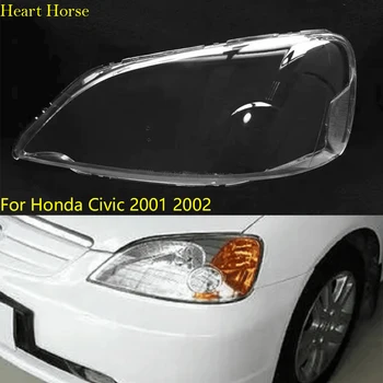 Крышка фары для Honda Civic 2001 2002 Объектив фары Прозрачный корпус абажура Замените оригинальное стекло