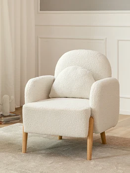 Ленивый диван-кресло спальня маленький диван гостиная одноместный стул купить стул со спинкой в магазине аренда дивана-шезлонга для небольшой квартиры