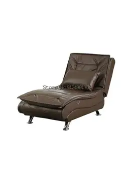 Маленькое семейное кресло для ленивой кожаной императорской наложницы, гостиничный одноместный диван с откидной спинкой, диван для императорской наложницы, КОСМЕТИЧЕСКИЙ ДИВАН для спальни