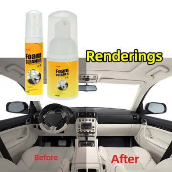 Многоцелевой очиститель пены для автомобильных сидений, для уборки дома, для мойки автомобиля с пеной для мытья дома