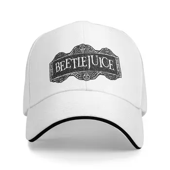 Модная бейсболка Унисекс Beetlejuice из фильма ужасов для взрослых с Тимом Бертоном, Регулируемая Шляпа для папы для мужчин и женщин на открытом воздухе