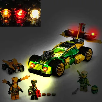 Набор USB-ламп для конструкторов Lego 71763 Lloyd's Race Car EVO Building Blocks Brick-Не включает модель Lego