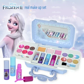 Набор для макияжа Disney girls frozen princess 2, Эльза и Анна, игрушки для красоты и моды, игрушки для детей, игровой домик для белоснежной принцессы, подарок