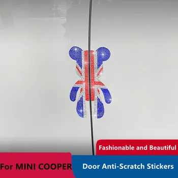 Наклейка На Дверь Автомобиля Против столкновений Для Mini Cooper F54/F55/F56/F57/F60 Декоративные Наклейки Против Царапин R55 R56 R57 R58 R60 R61