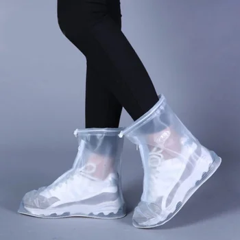 Непромокаемый чехол для обуви, Утолщенный Противоскользящий Износостойкий Чехол для защиты от загрязнения В дождь, Снегопад, для мужчин и женщин, чехол для водонепроницаемой обуви