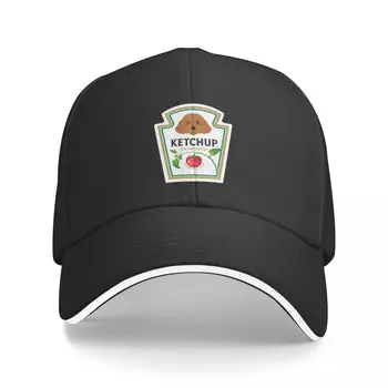 Новая бейсбольная кепка с кетчупным соусом, изготовленная на заказ, Роскошная кепка, изготовленные на заказ шляпы, Бейсбольная кепка для мужчин и женщин