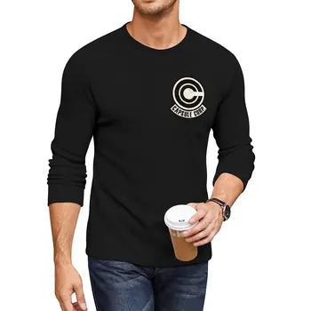 Новая винтажная футболка с оригинальным логотипом Capsule corp, мужская футболка sublime, черные футболки, забавные футболки, футболки для мужчин
