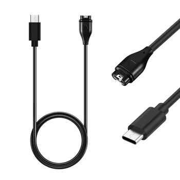 Новое высококачественное зарядное устройство Type-C, совместимое с Fenix 5, сменный USB-кабель для зарядки, аксессуары для поддержки шнура длиной 3 фута