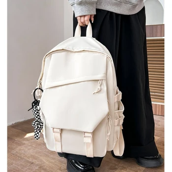 Новые корейские рюкзаки большой емкости, женские студенческие сумки Kawaii, опрятная сумка для девочек-подростков, милые водонепроницаемые школьные дорожные сумки
