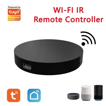 НОВЫЙ TUYA Smart IR Remote Control Smart WiFi Tuya Для Умного Дома Управление Телевизором DVD AUD AC Работает С Amzon Alexa Google Home