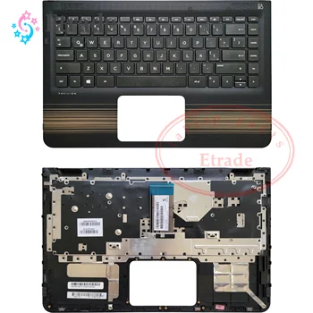 Новый Оригинал Для ноутбука HP Pavilion X360 13-U M3-U Серии TPN-W118 Подставка Для Рук С Верхней Крышкой корпуса LA Keyboard 856038-161