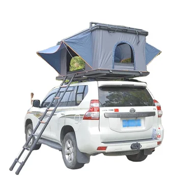 Оптовая продажа водонепроницаемого хлопчатобумажного полотна, палатка на крыше автомобиля в твердой оболочке для поездки