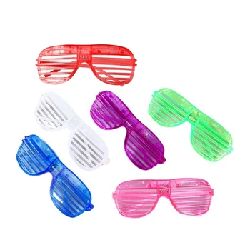 Очки со светодиодной подсветкой, мигающие очки для вечеринок, новые очки для декора ночного клуба