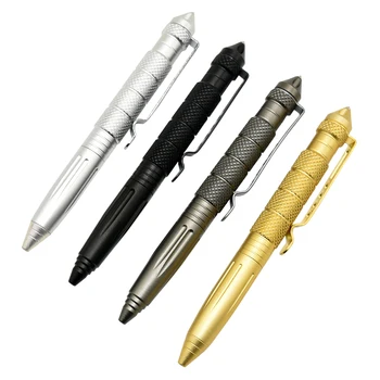 Персональная тактическая ручка Defence Металлическая цветная ручка Tactical defense, Шариковые ручки для офиса, портативные ручки для школьников