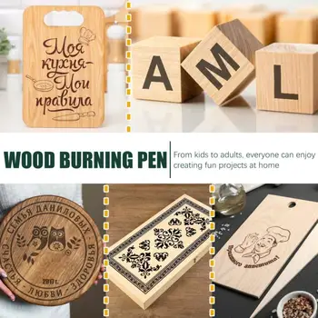 Письменные принадлежности Деревянная Пластиковая ручка для сжигания Подходит для магазинов Arpenters Контурный карандаш Многоцелевая ручка для сжигания древесины