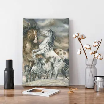 Плакаты с лошадьми и принты на стене, картина на холсте, настенная художественная картина для гостиной