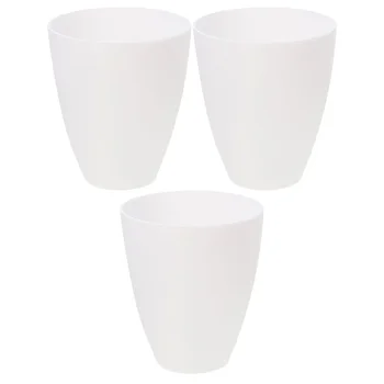 Пластиковый абажур из 3 предметов, маленький столик, настольная белая люстра, светильник, стеклянные абажуры, подвеска