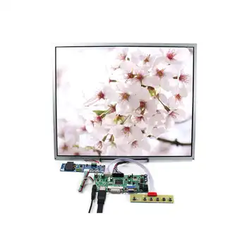 Плата контроллера DVI HD MI VGA LCD 17 дюймов с высокой яркостью 1280х1024 1000cd LCD