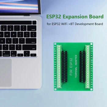 Плата разработки микроконтроллера ESP32 ESP-WROOM-32 GPIO 1 в 2 38PIN Узкой версии Двухъядерный процессор, совместимый с WiFi и Bluetooth