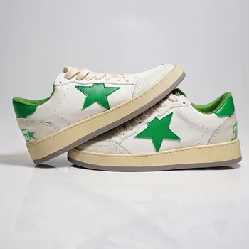 Повседневная обувь, спортивная обувь, школьная доска, обувь Star, зеленая звезда, Черная звезда, Серебряная звезда